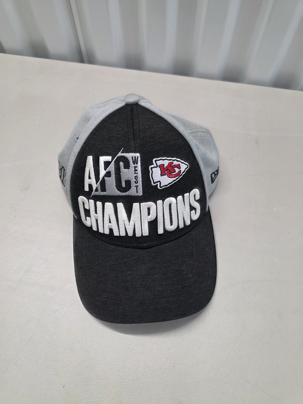 New Era Kansas City Chiefs AFC West Champions Black & Gray Cap